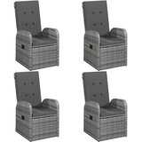  7-dijelni vrtni blagovaonski set sivi | shoptok.hr