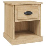 vidaXL Nočna omarica sonoma hrast 39x39x47,5 cm inženirski les, (20732476) | Shoptok.si
