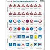 Larsen Uokvirjena sestavljanka - Nemški prometni znaki