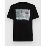 Photo Print T-shirt black out