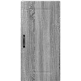 vidaXL Stenska kuhinjska omarica s polico Siva Sonoma 40 x 31 x 80 cm | Shoptok.si