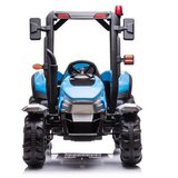 Traktor na akumulator s prikolico BLT-206 – moder | Shoptok.si