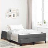 vidaXL Krevet s opruga kutije Ostalo Tamno siva 120 x 200 cm tkanina | shoptok.hr