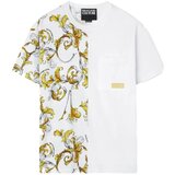 Versace Majice s kratkimi rokavi 78GAH609 JS458 Bela cene