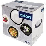Orion Staklen servis za jelo 18 kom LUNA – | shoptok.hr