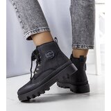 Lee Cooper - producent Black insulated ankle boots | ePonuda.com