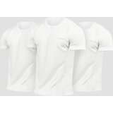 GymBeam Men‘s TRN T-Shirt 3Pack White