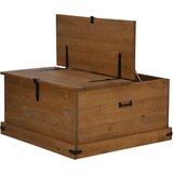  Škrinja za pohranu HALDEN 91x91x47 cm puno drvo bor | Eponuda.com