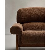 Kave Home Rjav fotelj iz tkanine bouclé Nema – | Shoptok.si