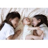 CamCam Copenhagen Svijetlo žuta/ružičasta dječja posteljina za dječji krevetić od organskog pamuka 100x140 cm Bows – | shoptok.hr