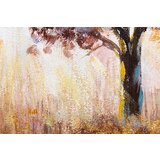 Slikana slika na platnu drveće 70x60 cm
