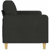  Trosjed od tkanine Crna 180 cm | shoptok.hr