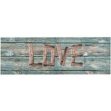 Maison Chic Kuhinjska talna Preproga, Rug pralna Love 45x150 cm, (22122172) | Shoptok.si