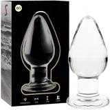 Nebula Model 3 Anal Plug Borosilicate Glass 11x5cm Clear