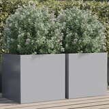 vidaXL Sadilice 2 kom srebrne 49 x 47 x 46 cm od pocinčanog čelika Cijene