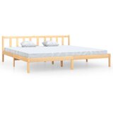 The Living Store Posteljni okvir iz trdne borovine 200x200 cm - Posteljni Okvir, (21524249) | Shoptok.si