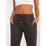 RELEVANCE Sweatpants-RV-DR-7517.22-khaki | Shoptok.si