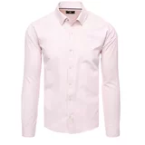 DStreet Elegant light pink men's shirt