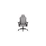 CHA41, Ergonomic Gaming Chair Advanced, premium anti-stain fabric, Grey