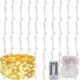  LED svjetlosna zavjesa – 300 lampica, toplo bijela | shoptok.hr