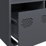  Visoka komoda antracit 101,5x39x103,5 cm od čelika | Eponuda.com