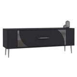 Hanah home tv polica Retrop2 anthracite silver | ePonuda.com