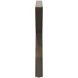  Noge za blagovaonski stol 2 kom Prirodni čelik 90x(72-73 3) cm | shoptok.hr