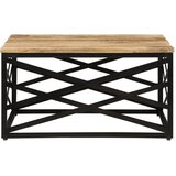  Stolić za kavu 68 x 68 x 35 cm od masivnog drva manga | Shoptok.si