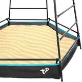 TP Toys - Crni dječji toranj za igru Play Tower Explorer vrhunski dječji zabavni centar | BRANDED IN GREAT BRITAIN | shoptok.hr
