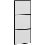 vidaXL Klizna vrata s priborom 90 x 205 cm kaljeno staklo i aluminij | shoptok.hr