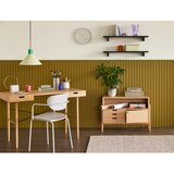 Hübsch Crna polica u dekoru hrasta 80 cm Poke – | shoptok.hr