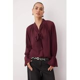TRENDYOLMILLA ženska bluza Tpraw26Bz00025, tamno burgundac-bordo | Eponuda.com