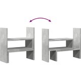  Organizator za stol podesivi boja betona 40 x 17 x 41 cm drveni | Eponuda.com