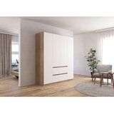 Modern Living Omara S Klasičnimi Vrati Mainz, Bela, Barva Hrasta | Shoptok.si