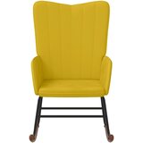  Stolica za ljuljanje boja senfa baršunasta | shoptok.hr