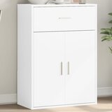 vidaXL Komoda bijela 60x30x84 cm od konstruiranog drva | shoptok.hr
