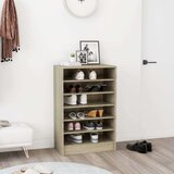 vidaXL ormarić za cipele boja hrasta sonome 60 x 35 x 92 cm od iverice | shoptok.hr
