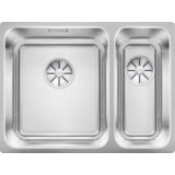 Blanco pomivalno korito solis 340/180-U infino inox 18/10, glavna kad levo, brez nadaljnje kontrole. Cene