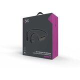 Ksix bežične slušalice Astro Sport 2, koštana provodljivost, 7h autonomija,crne | shoptok.hr