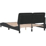  Okvir kreveta s LED-om bez madraca crni 120 x 200 cm baršunasti | shoptok.hr