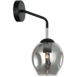  ITALUX WL-30843-1 BK+SG - Zidno svetlo BORGO 1xE27/40W/230V crna | Eponuda.com