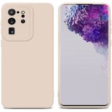 Cadorabo Case, združljiv s Samsungom v Fluid Cream - zaščitni pokrov iz fleksibilnega silikona TPU, (20603444) | Shoptok.si