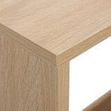  Barski stol s 2 stolne ploče boja hrasta 130 x 40 x 120 cm | shoptok.hr