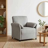  Jednosed Svjetlosiva 88 x 83 x 95 cm Baršun - Svjetlosiva 1-sjedalo (70 cm) | shoptok.hr