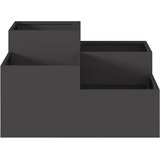  Vrtna saksija Crna 100 x 100 x 48 cm Čelik | shoptok.hr