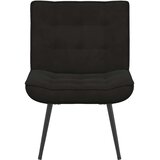  Stolica za opuštanje crna 64x74x84 cm baršun | shoptok.hr