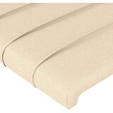 vidaXL Uzglavlje s ušima krem 147x23x78/88 cm od tkanine | shoptok.hr