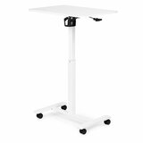  Mobilni stol 70x48 cm, stol za prijenosno računalo, podesiva visina 71,5-112 cm, bijela, ModernHome | shoptok.hr