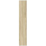  Regal za knjige boja hrasta 80x24x143 cm od konstruiranog drva | shoptok.hr