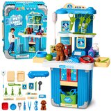  Veterinarian's Suitcase Dog Grooming Kit Brown Accessories | Shoptok.si